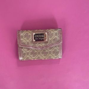 Guess Sparkly Monogrammed Wallet